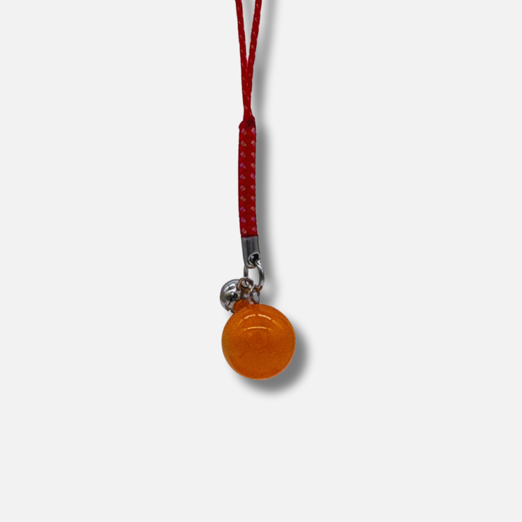 Anhänger Kugel orange