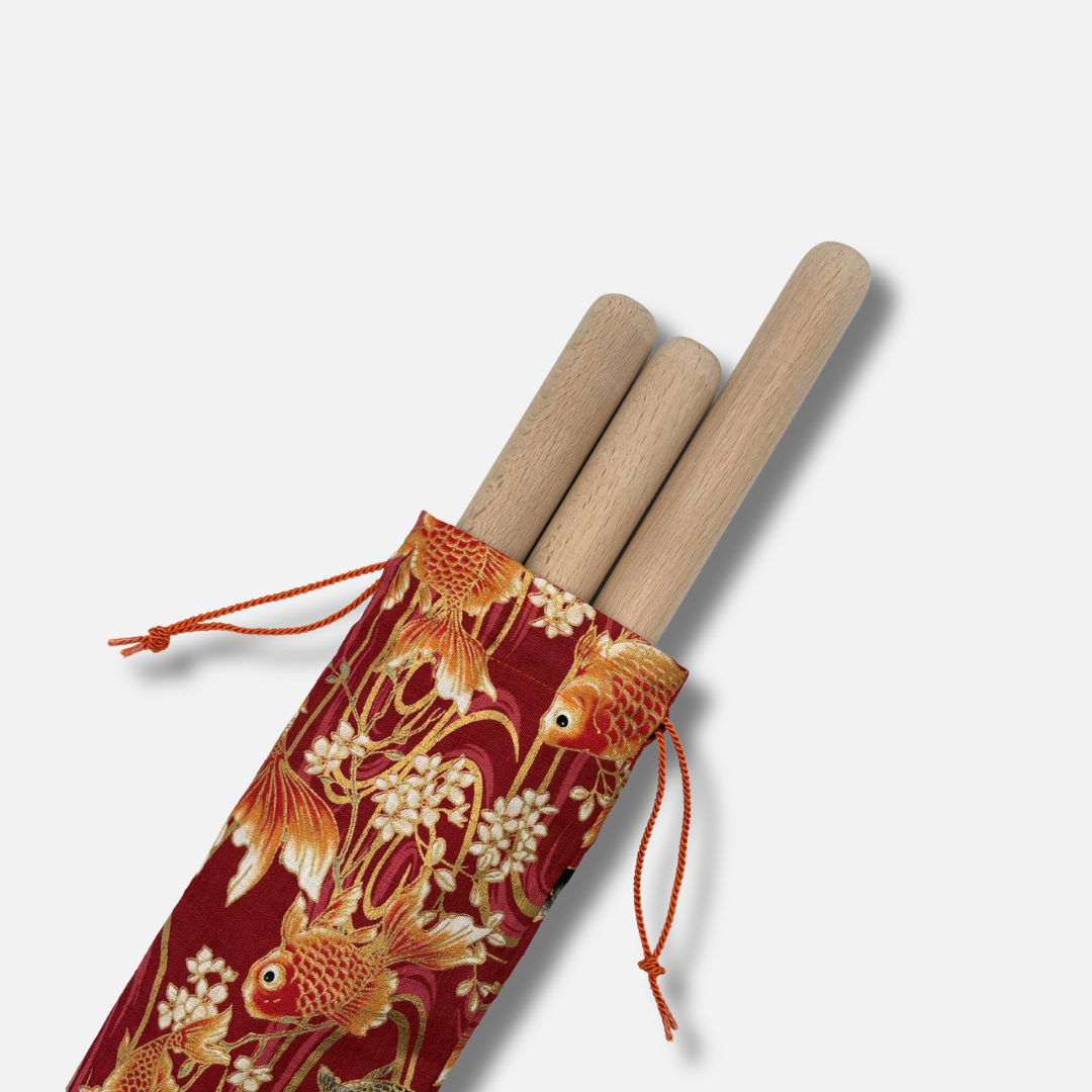 Bachi Tasche Motiv Koi rot