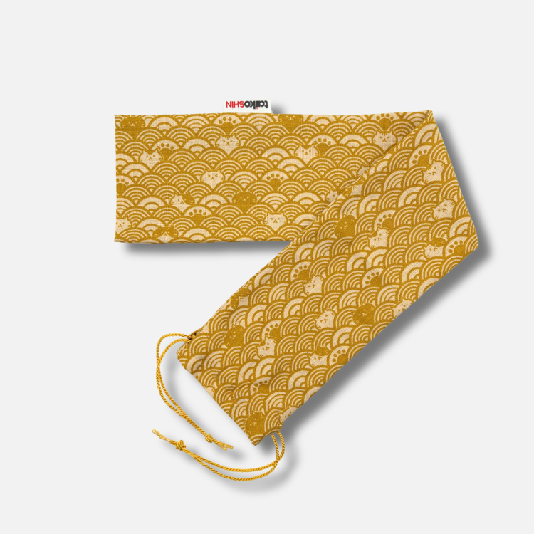 Bachi Tasche Seigaiha gelb
