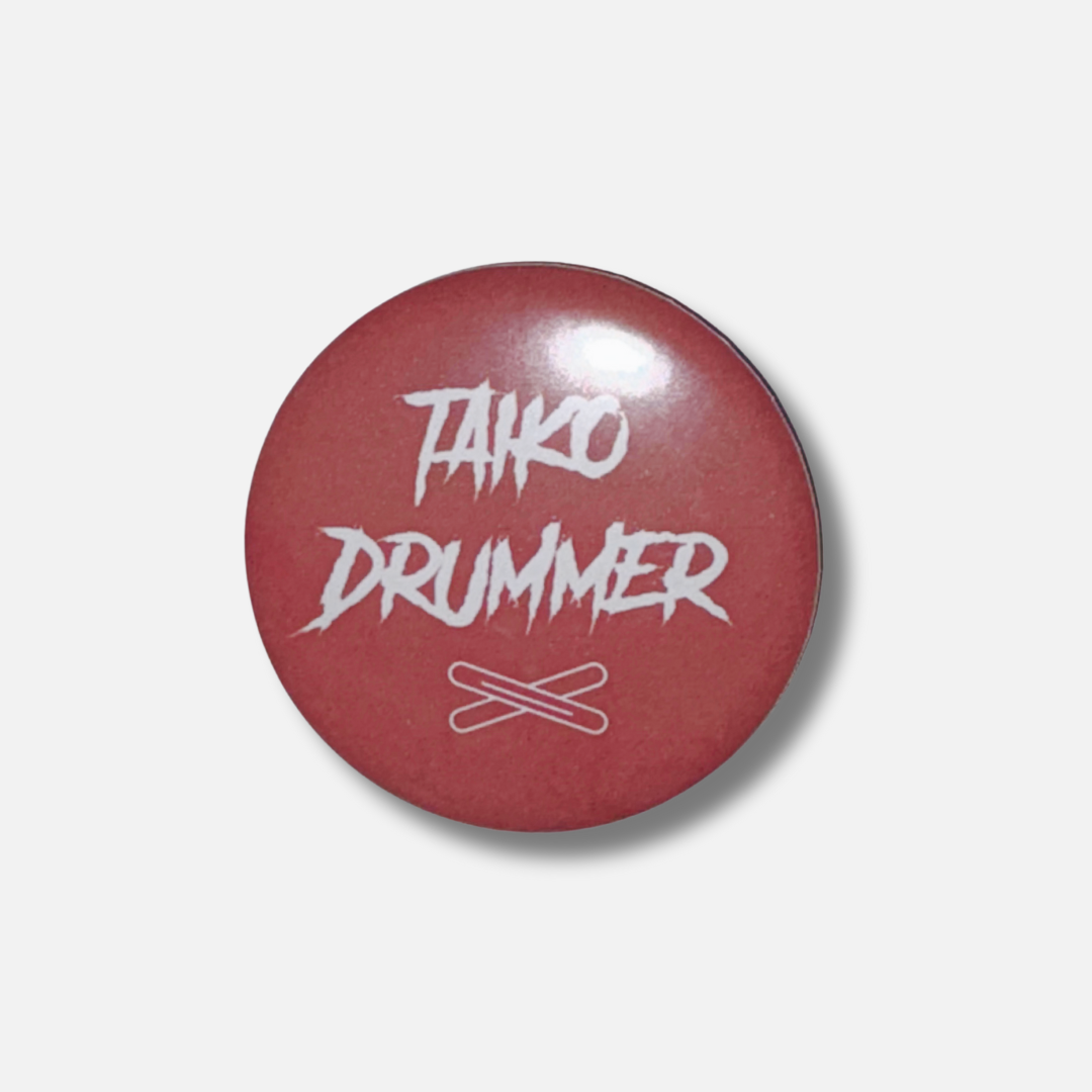 Button - "Taiko Drummer"