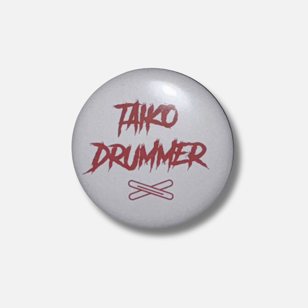 Button - "Taiko Drummer"