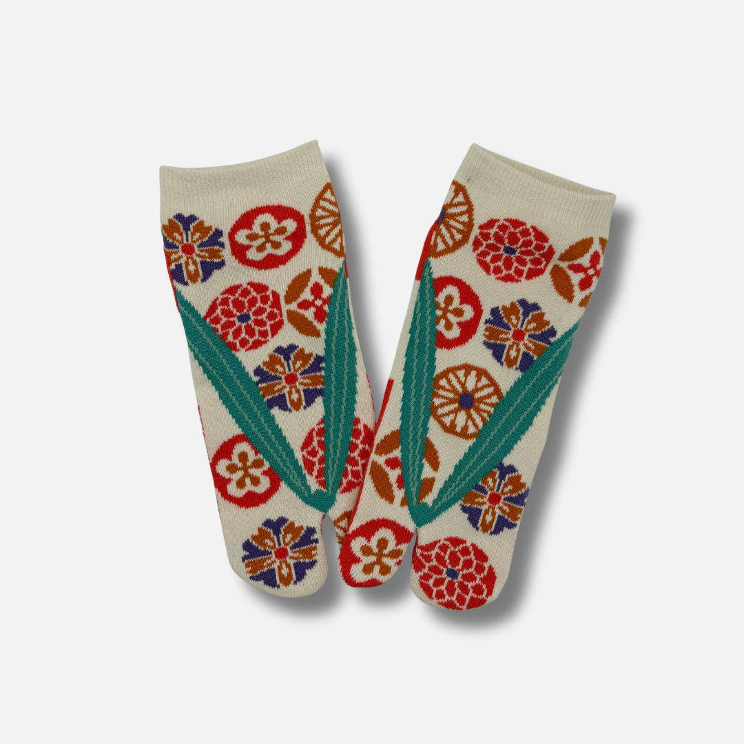 Tabi Socken Blumen