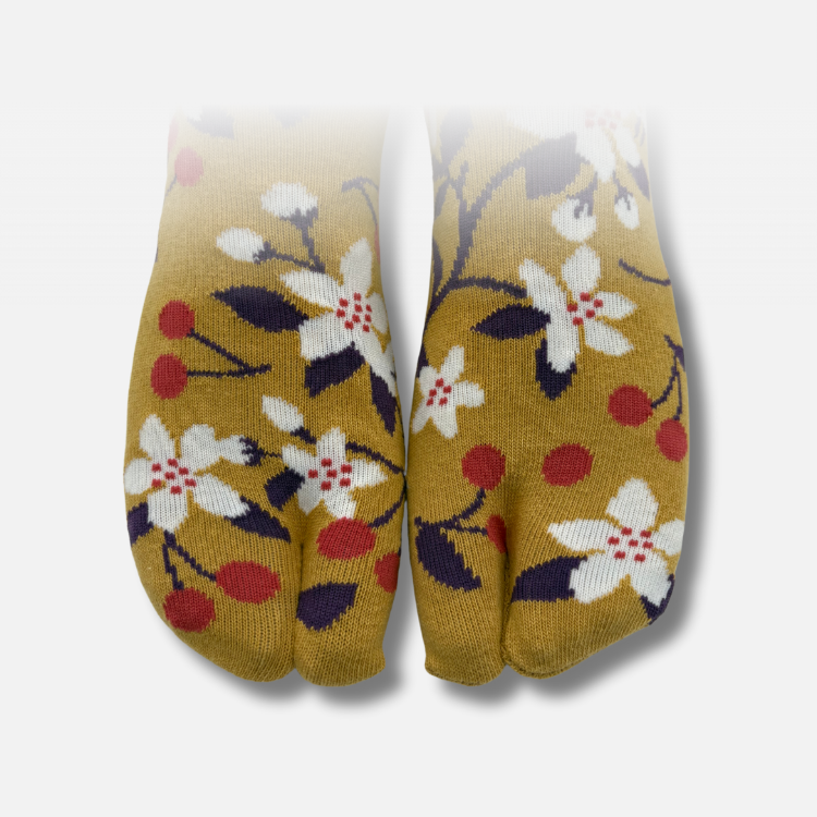 Tabi Socken Kirsche