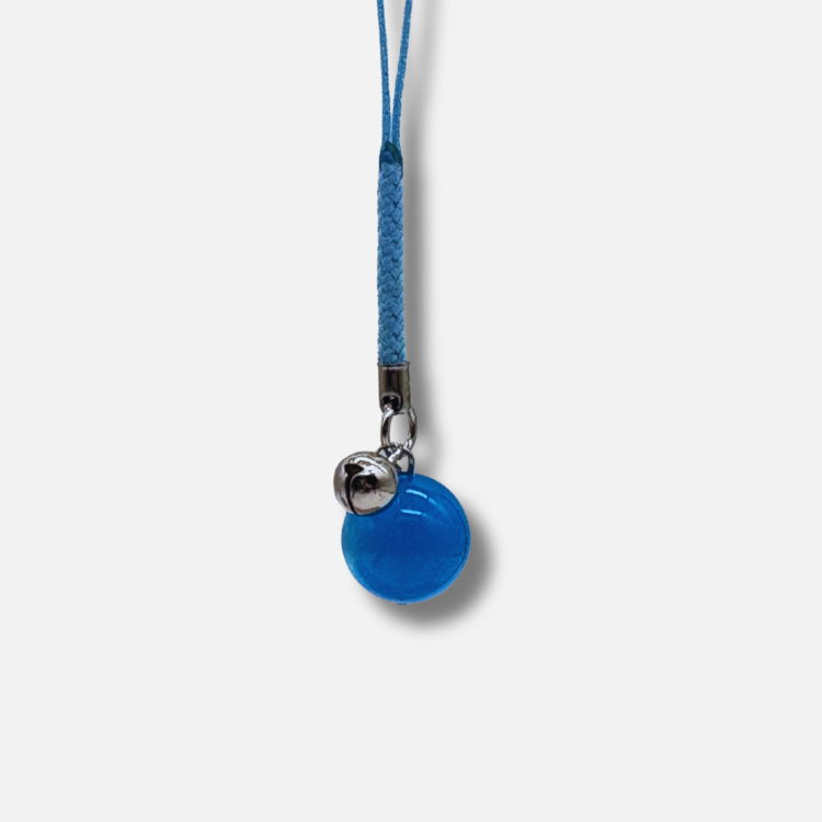 Anhänger Kugel blau