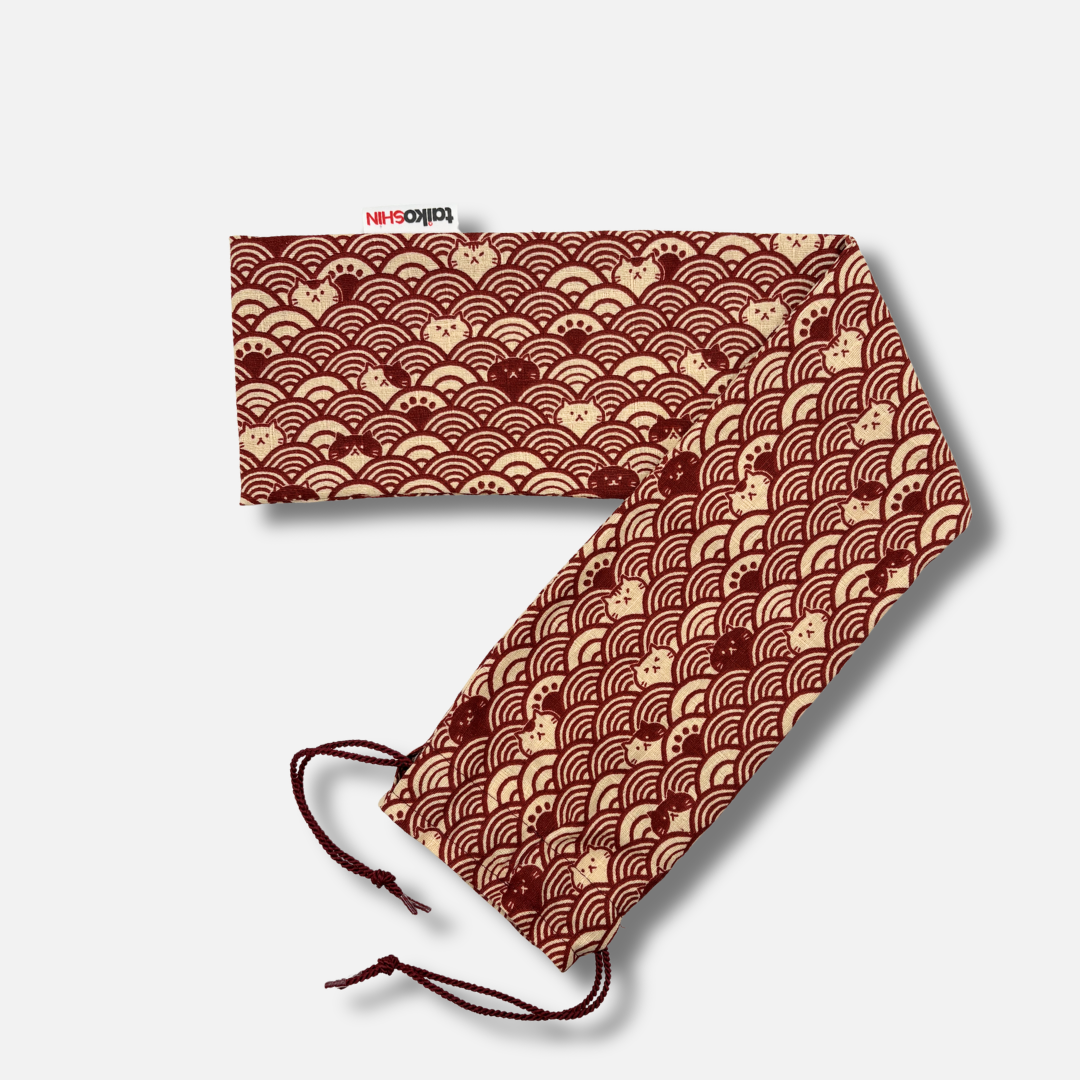 Bachi Tasche Seigaiha rot