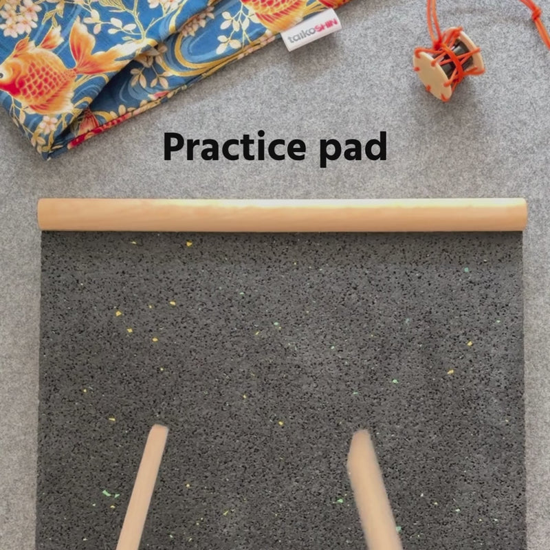 Practice pad for taiko training