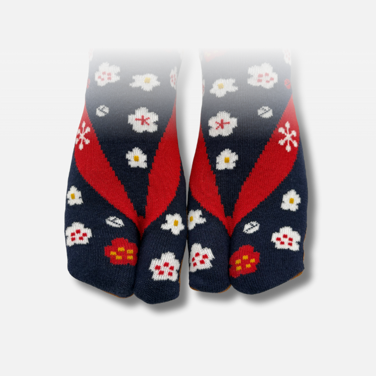 Tabi Socken Blüten
