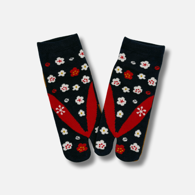 Tabi Socken Blüten