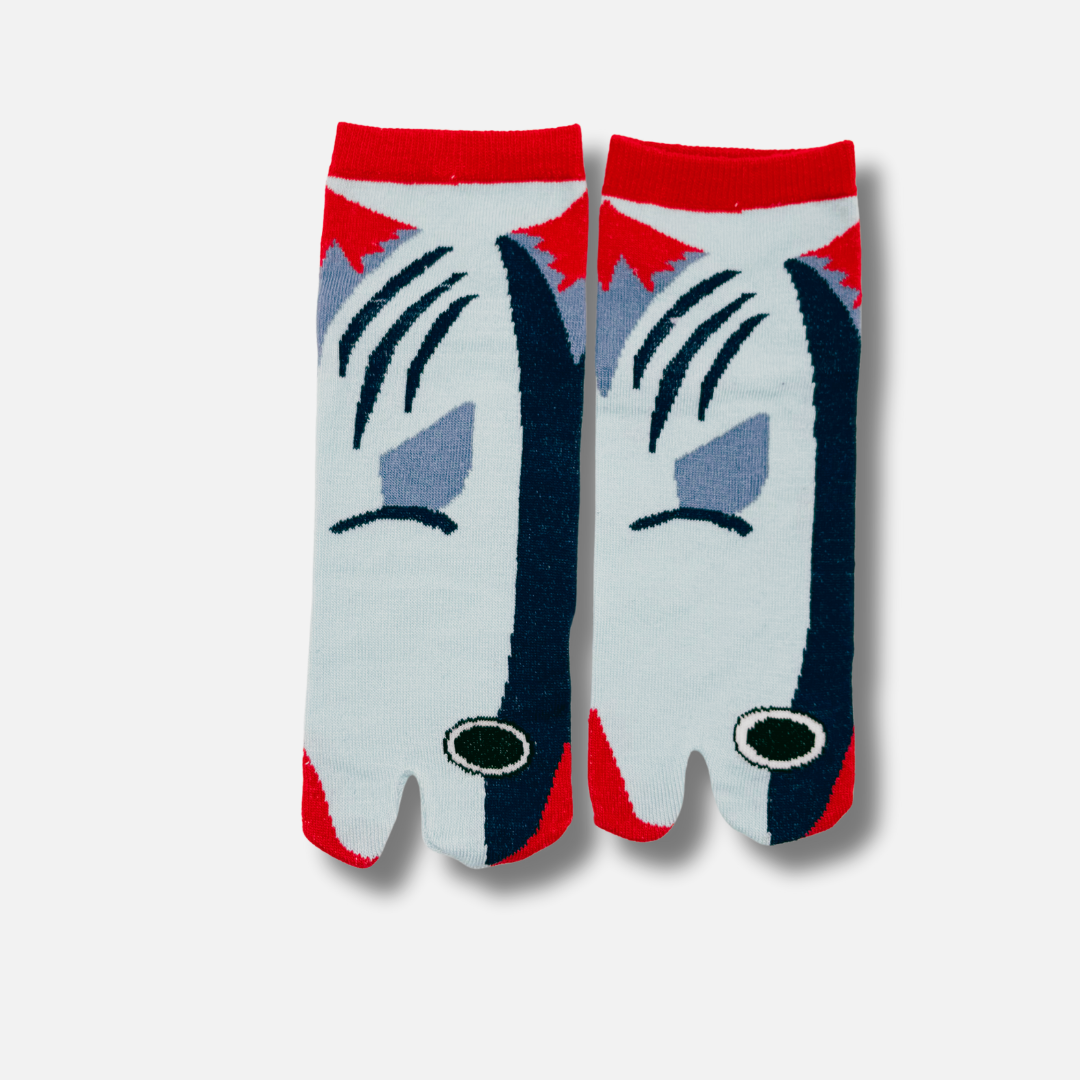 Tabi-Socken "Fisch"