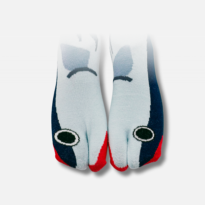 Tabi-Socken "Fisch"