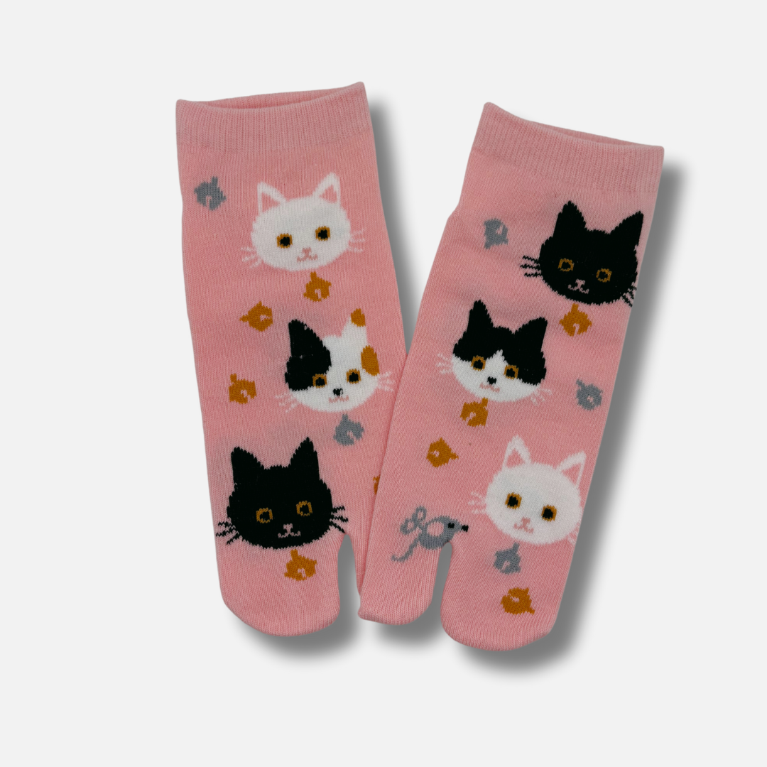 Tabi Socken Katzen
