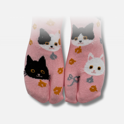 Tabi Socken Katzen