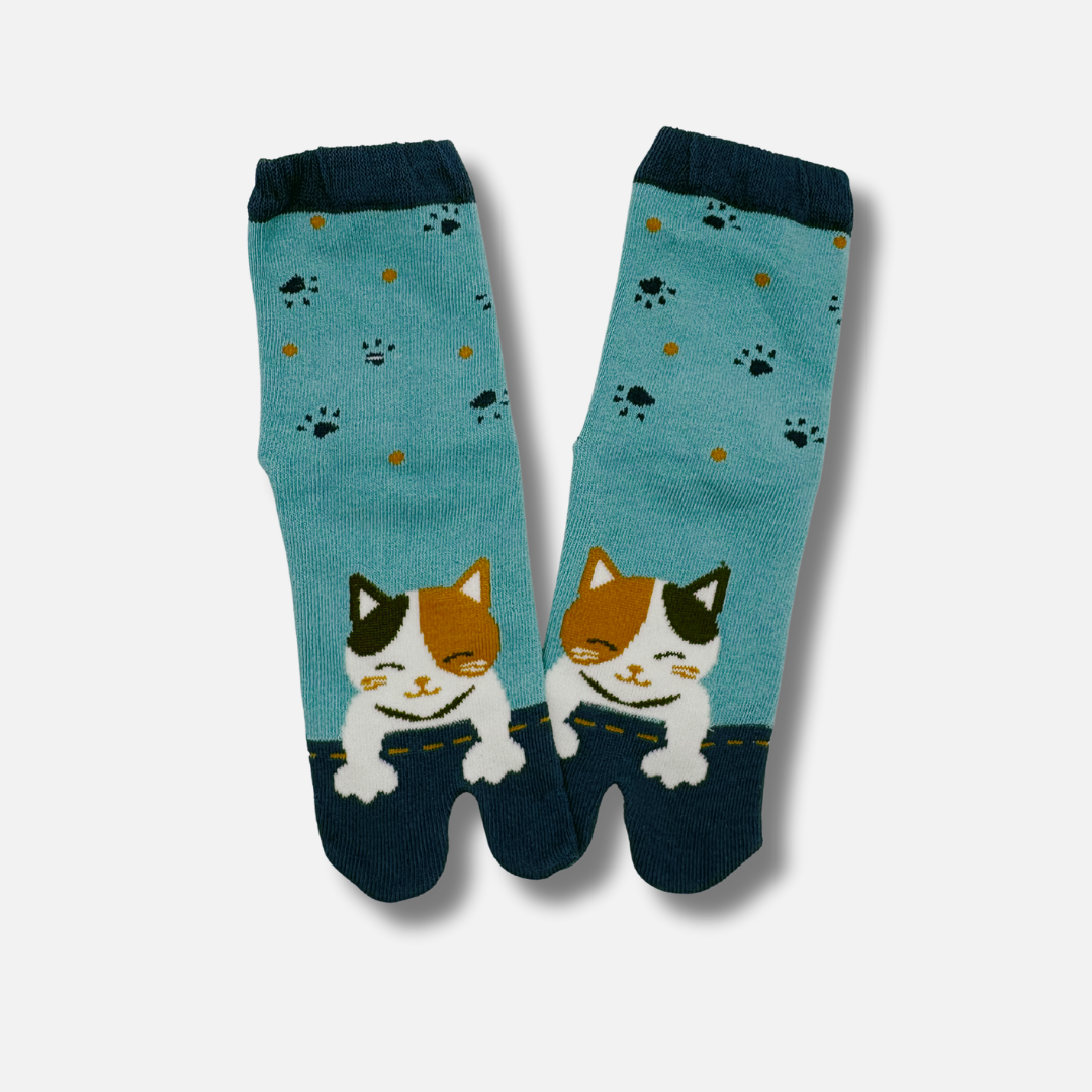 Tabi-Socken "Katze"