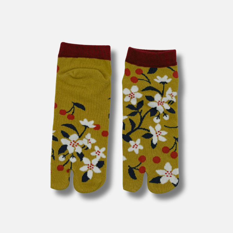 Tabi Socken Kirsche
