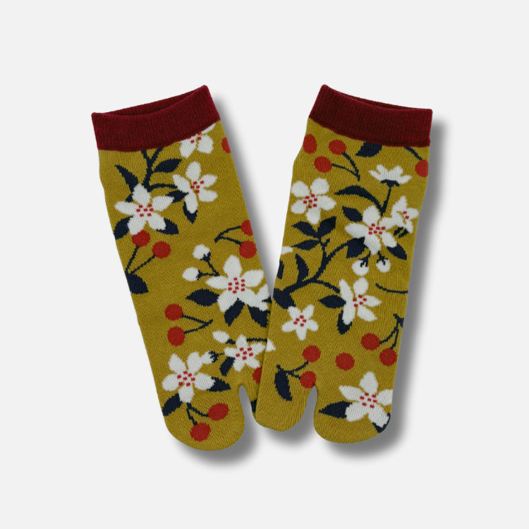 Tabi Socken Kirsche