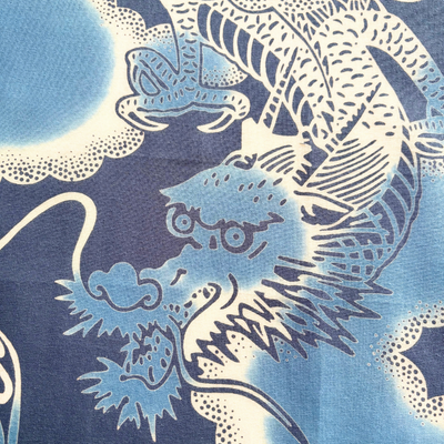 Tenugui Drache Muster