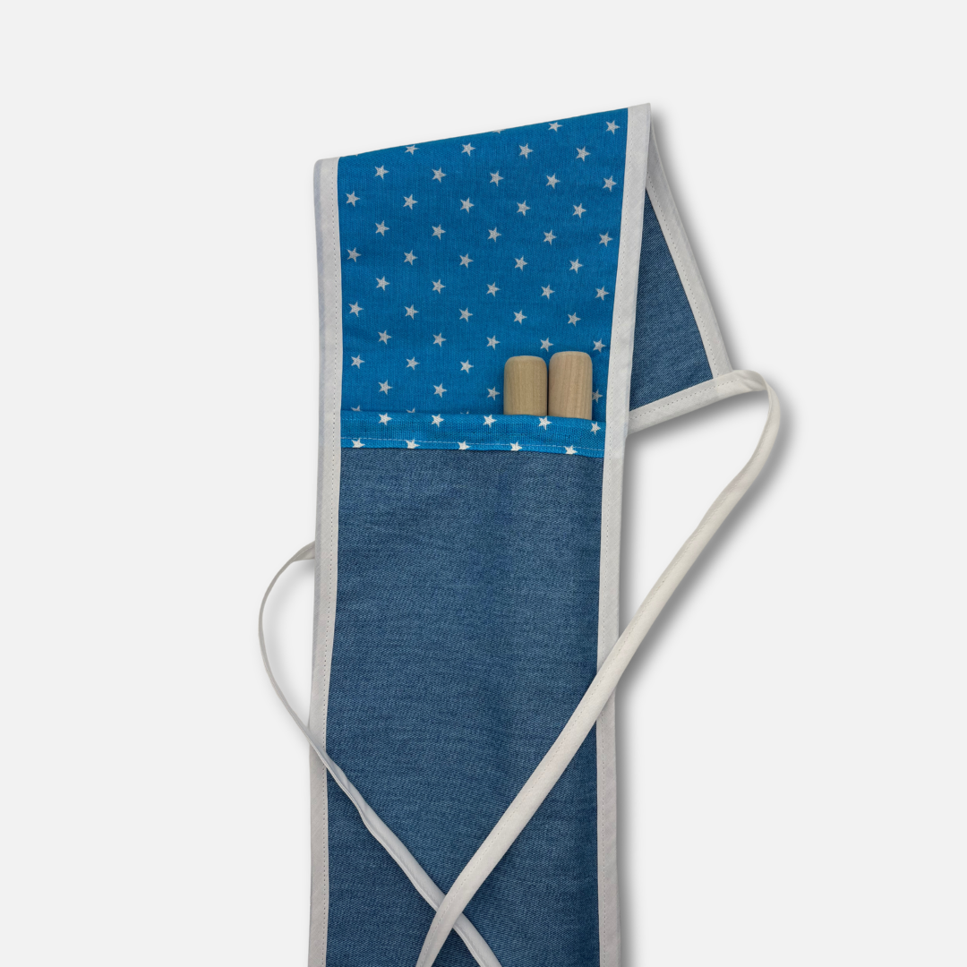 Wickeltasche für Bachi Denim Blue